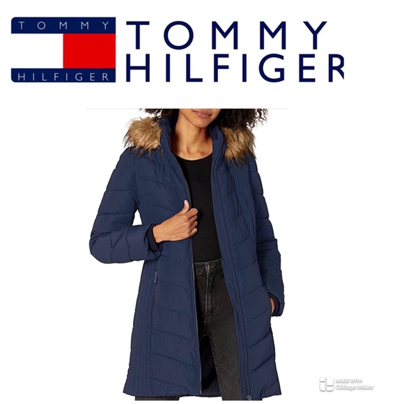 Tommy Hilfiger Women's Down Coat - Picture 1 of 8